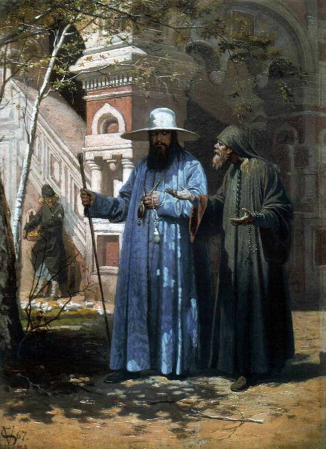 Сочинение по картине: Шварц - "Патриарх Никон в Новом Иерусалиме"