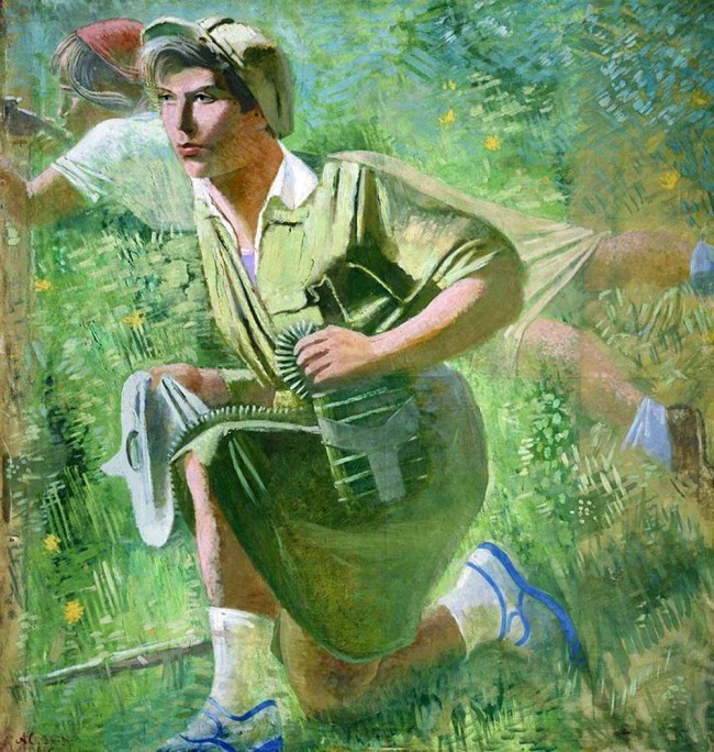 Сочинение по картине: Самохвалов - "Осоавиахимовка"