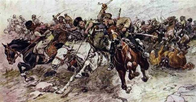 Сочинение по картине: Самокиш - "Атака на турецком фронте"