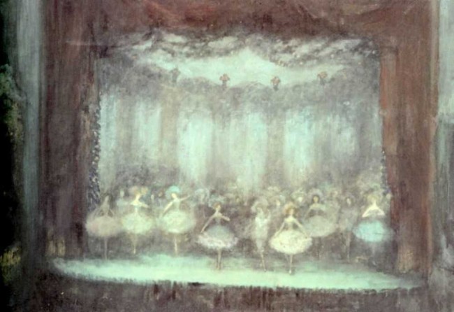 Сочинение по картине: Сапунов - "Балет"