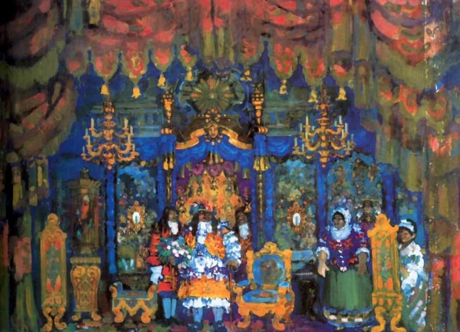 Сочинение по картине: Сапунов - "Комната господина Журдена"