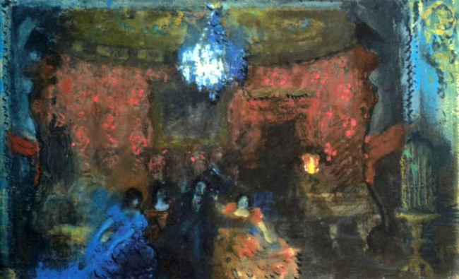 Сочинение по картине: Сапунов - "Пляска смерти"