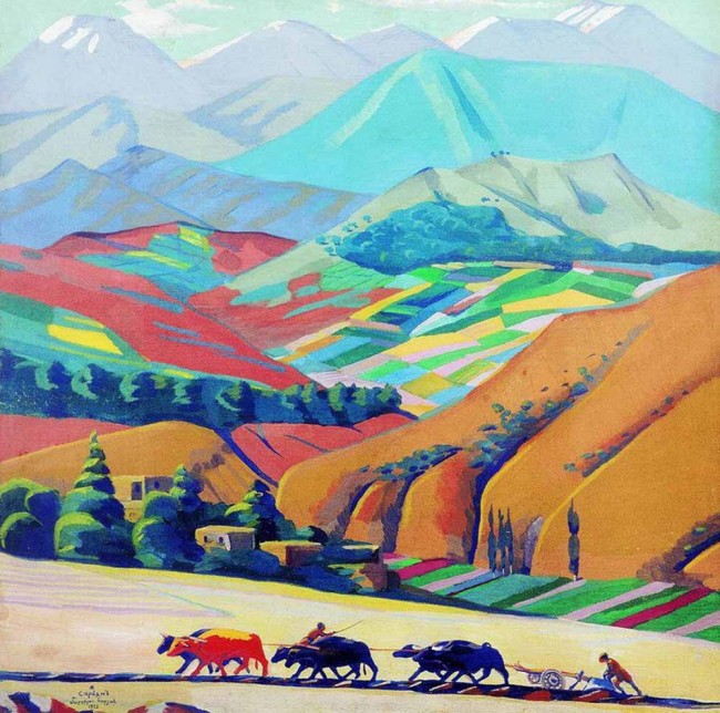 Сочинение по картине: Сарьян - "Горы. Армения"