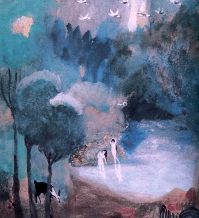 Сочинение по картине: Сарьян - "Озеро фей"