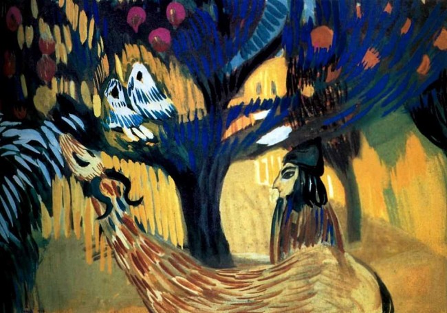 Сочинение по картине: Сарьян - "У гранатового дерева"