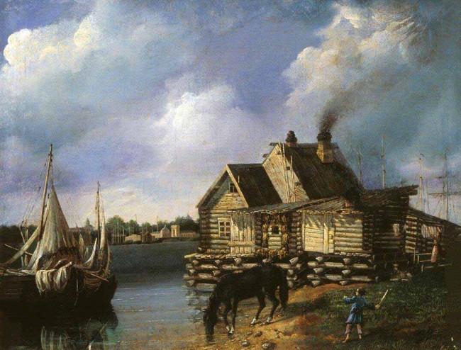 Сочинение по картине: Сажин - "Старый Петербург"