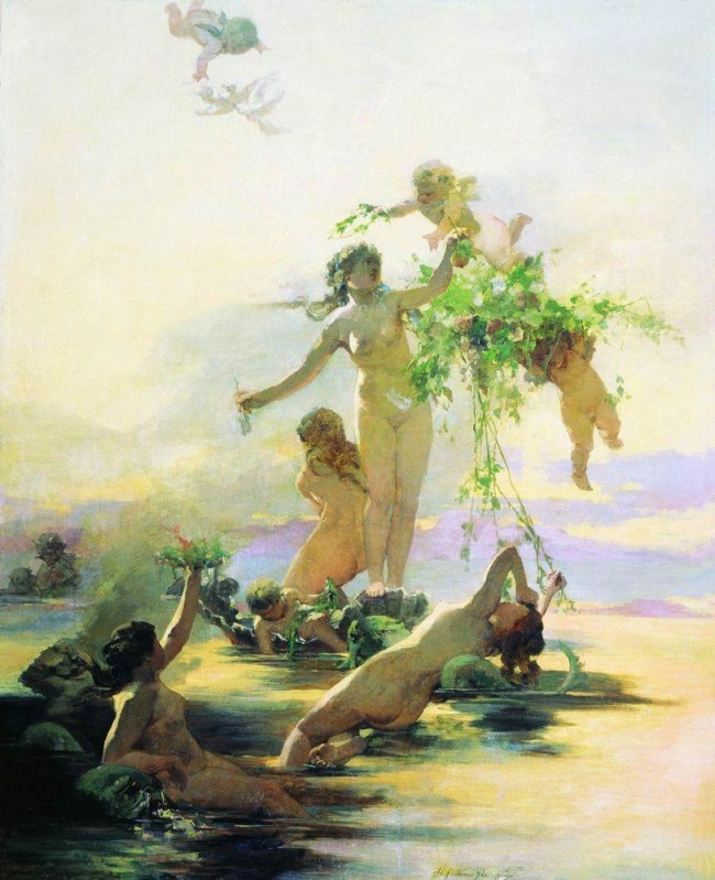 Сочинение по картине: Семирадский - "Наяды"