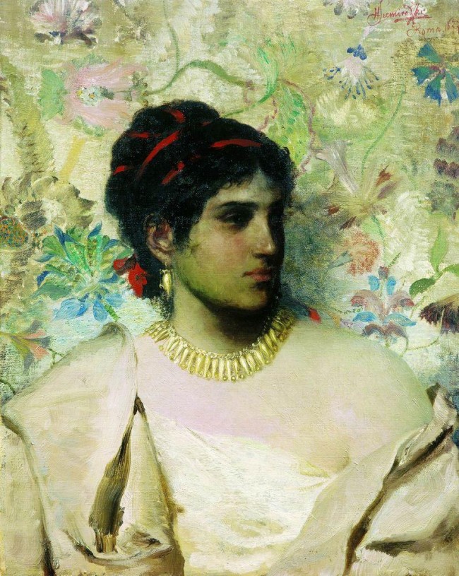 Сочинение по картине: Семирадский - "Цыганка"