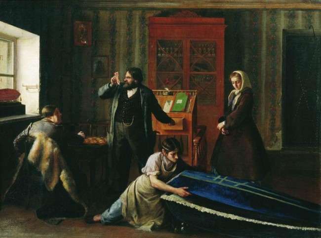 Сочинение по картине: Семирадский - "В лавке гробовщика"