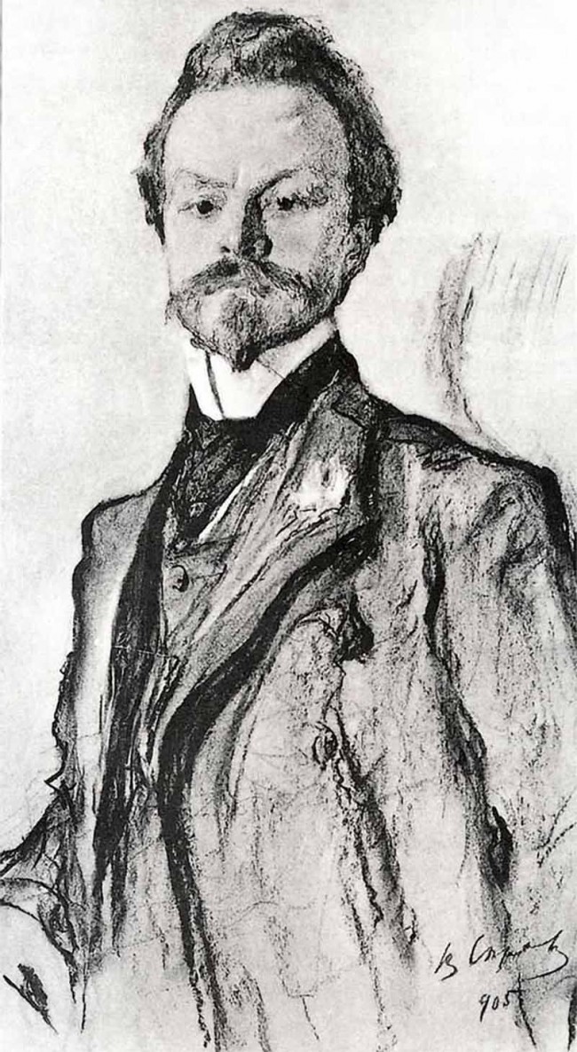 Сочинение по картине: Серов - "Портрет К.Д.Бальмонта"