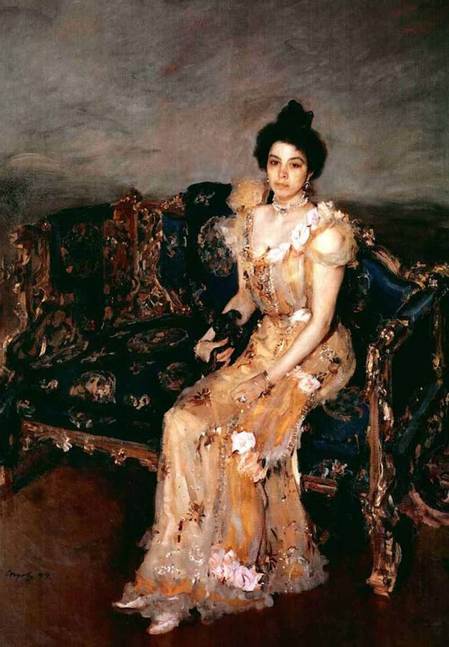 Сочинение по картине: Серов - "Портрет С.М.Боткиной"