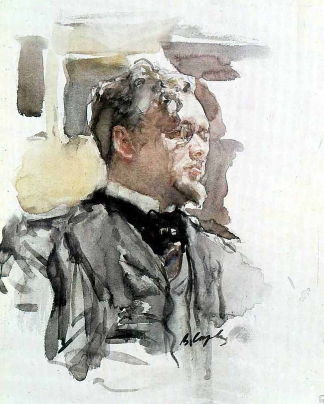 Сочинение по картине: Серов - "Портрет Сергея Сергеевича Боткина"