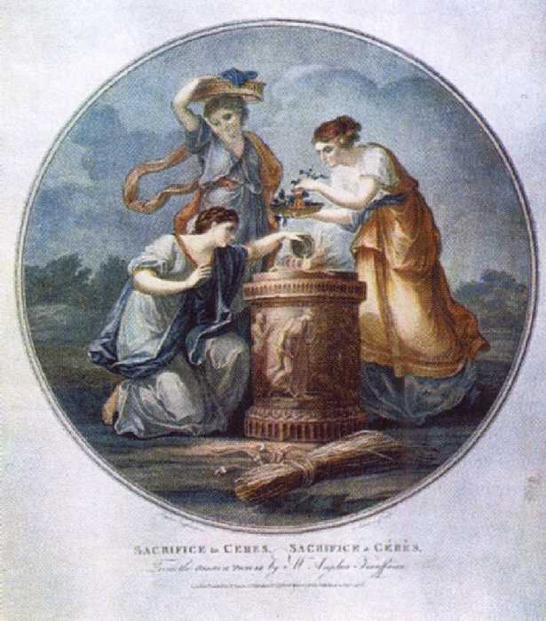 Сочинение по картине: Скородумов - "Жертвоприношение Церере"