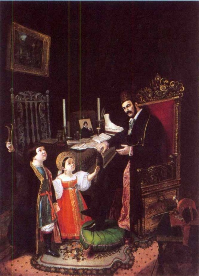 Сочинение по картине: Скотти - "Портрет графа Кутайсова с детьми"