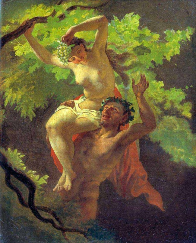 Сочинение по картине: Скотти - "Сатир и вакханка"