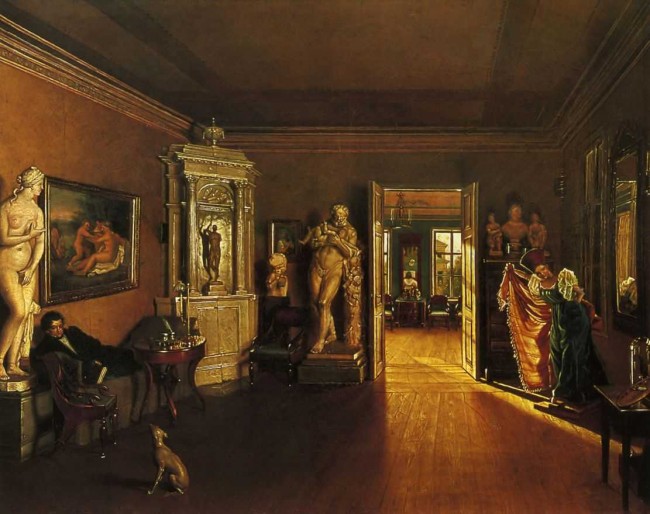 Сочинение по картине: Славянский - "Кабинет Венецианова"