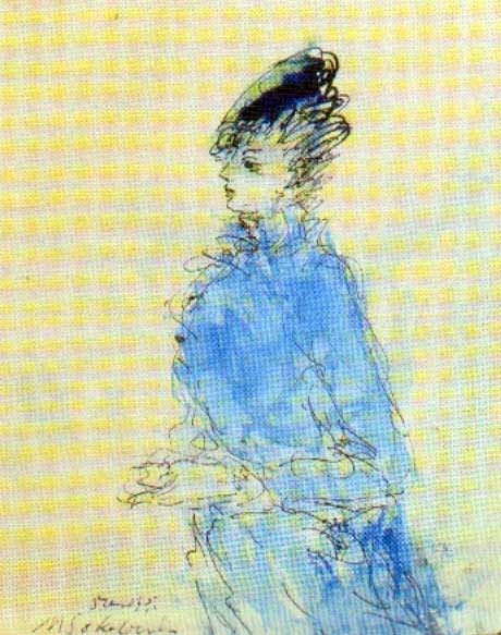 Сочинение по картине: Соколов - "Комедианты"