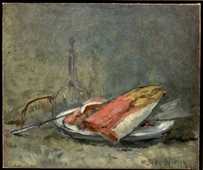 Сочинение по картине: Соколов - "Натюрморт с кетой"