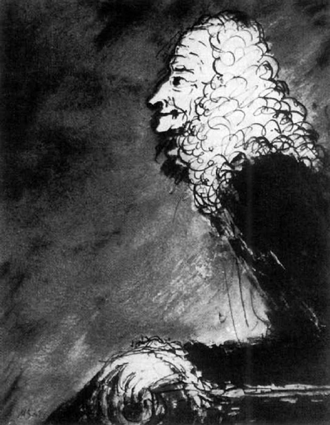 Сочинение по картине: Соколов - "Портрет Вольтера"