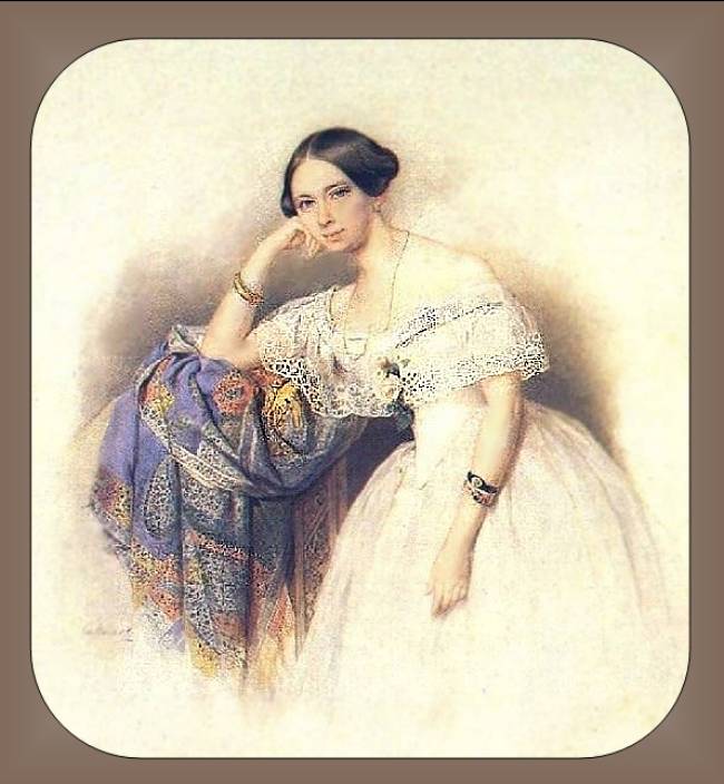 Сочинение по картине: Соколов - "Портрет А.С.Глинки-Мавриной"