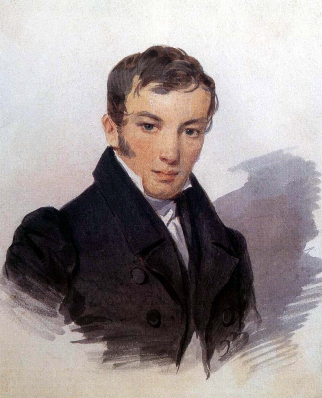 Сочинение по картине: Соколов - "Портрет В.А.Жуковского"