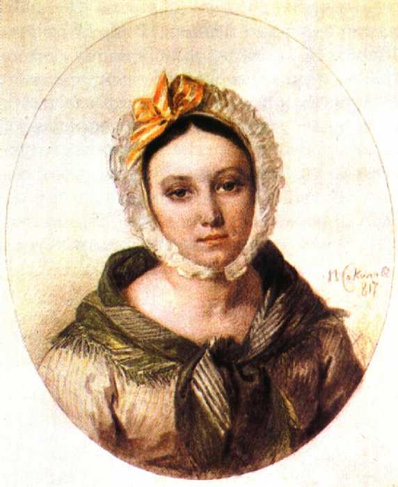 Сочинение по картине: Соколов - "Портрет молодой женщины"