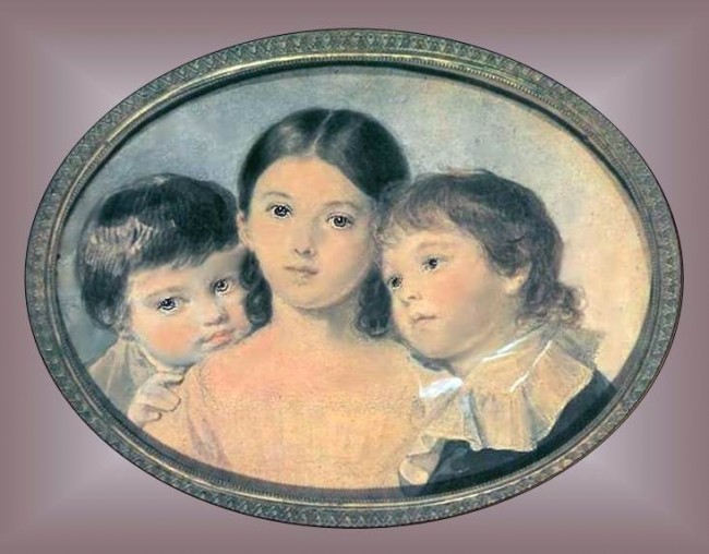 Сочинение по картине: Соколов - "Три детские головки"