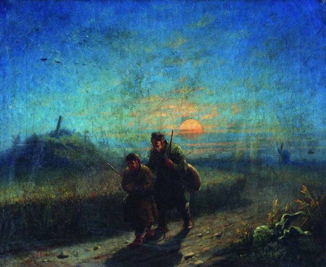 Сочинение по картине: Соломаткин - "Кобзарь"