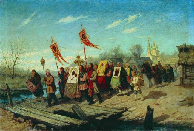 Сочинение по картине: Соломаткин - "Крестный ход" Сочинение по картине: Соломаткин - "Крестный ход"