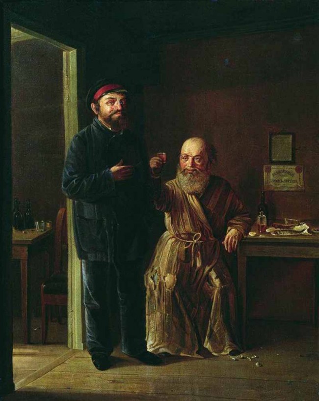 Сочинение по картине: Соломаткин - "В корчме"