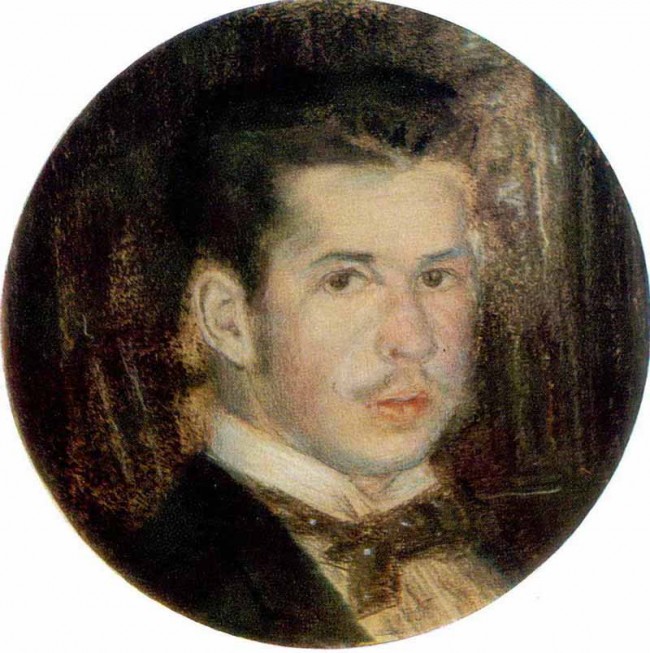 Сочинение по картине: Сомов - "Автопортрет"