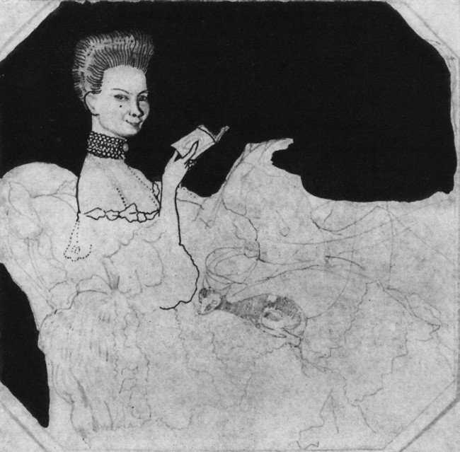 Сочинение по картине: Сомов - "Дама с собачкой"