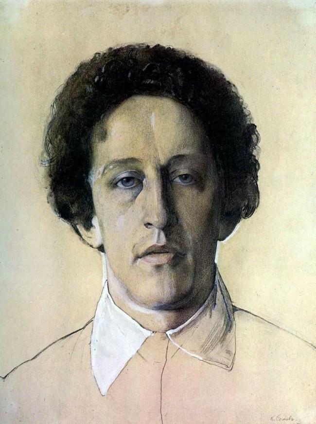 Сочинение по картине: Сомов - "Портрет Александра Александровича Блока" Сочинение по картине: Сомов - "Портрет Александра Александровича Блока"