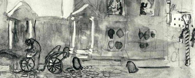 Сочинение по картине: Сомов - "Жанровая сцена"