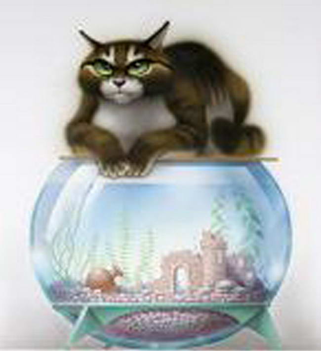 Сочинение по картине: Стахеев - "Рыбки"