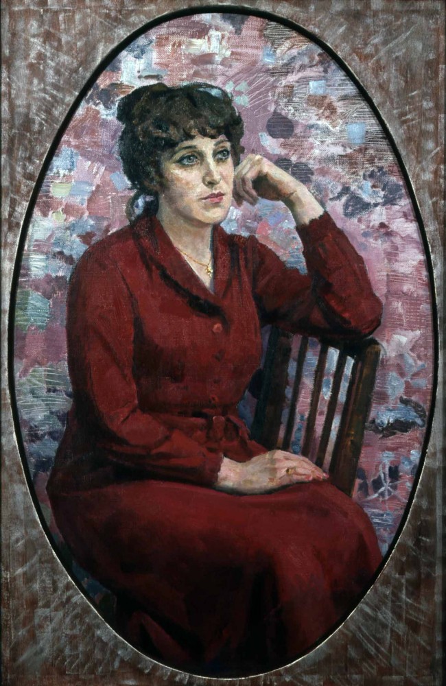 Сочинение по картине: Страхов - "Портрет Кожевниковой А.А."