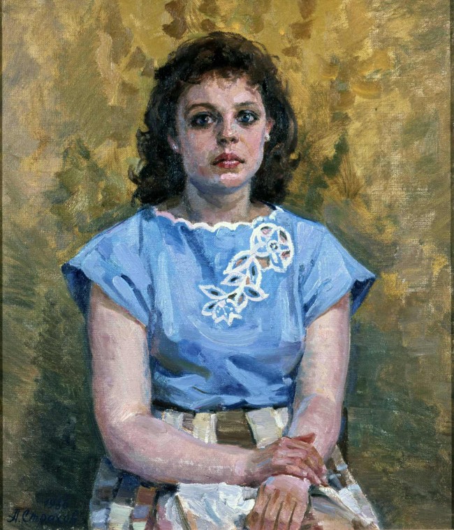 Сочинение по картине: Страхов - "Портрет Вали Чекунковой"