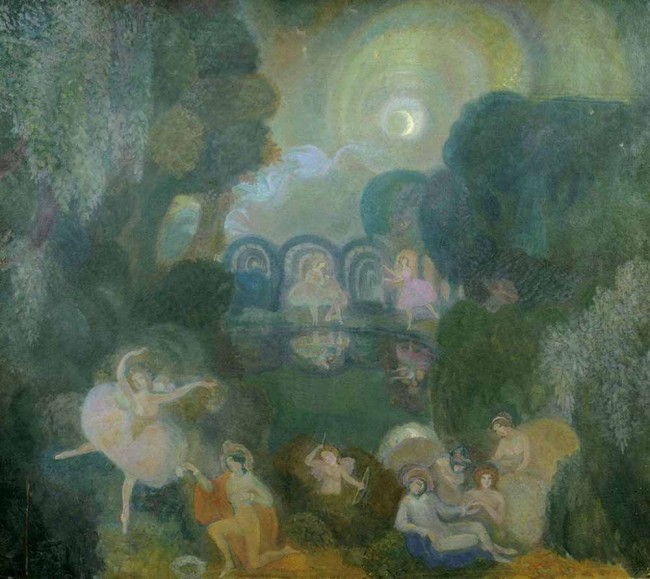 Сочинение по картине: Судейкин - "Балет"