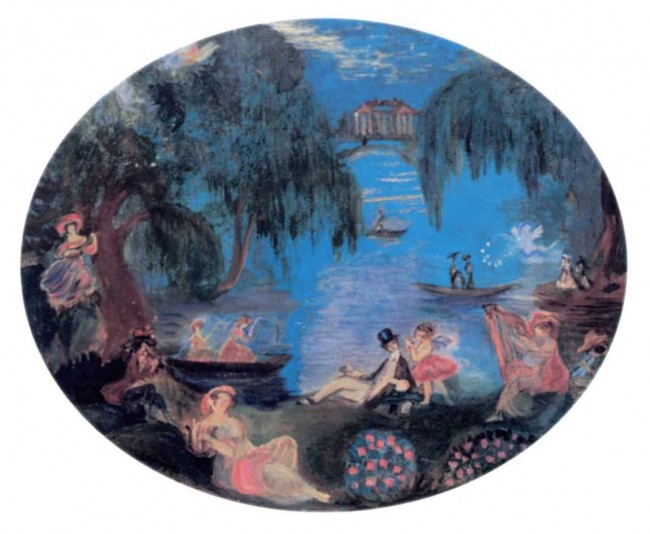 Сочинение по картине: Судейкин - "Пастораль"