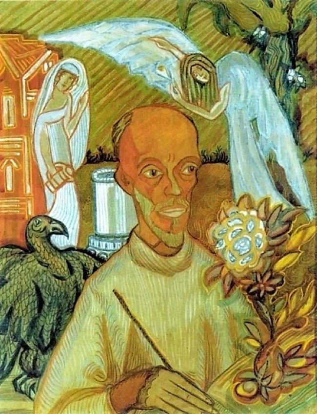 Сочинение по картине: Судейкин - "Портрет Н.И.Кульбина. Шарж"