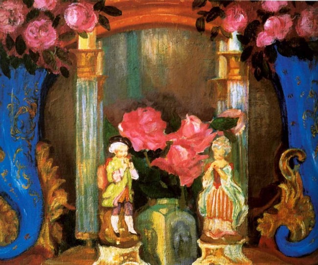 Сочинение по картине: Судейкин - "Саксонские фигурки"