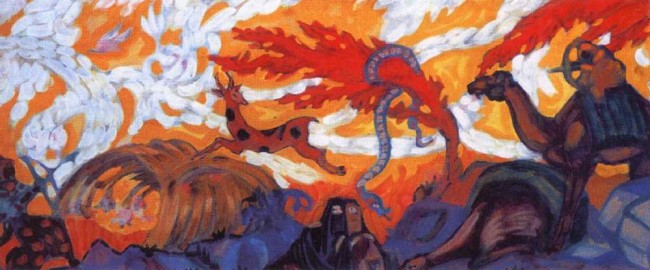 Сочинение по картине: Судейкин - "Самум"