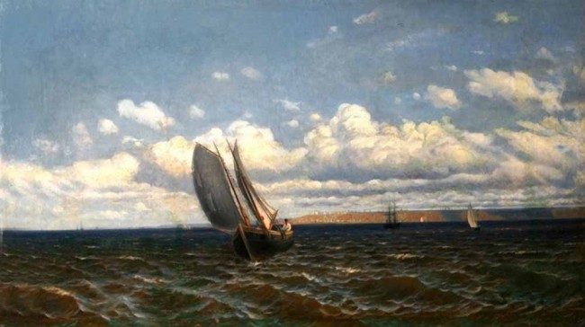 Сочинение по картине: Судковский - "Очаковский берег"