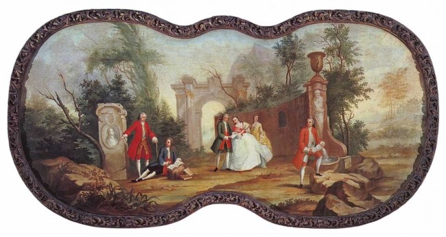 Сочинение по картине: Суходольский - "Прогулка"