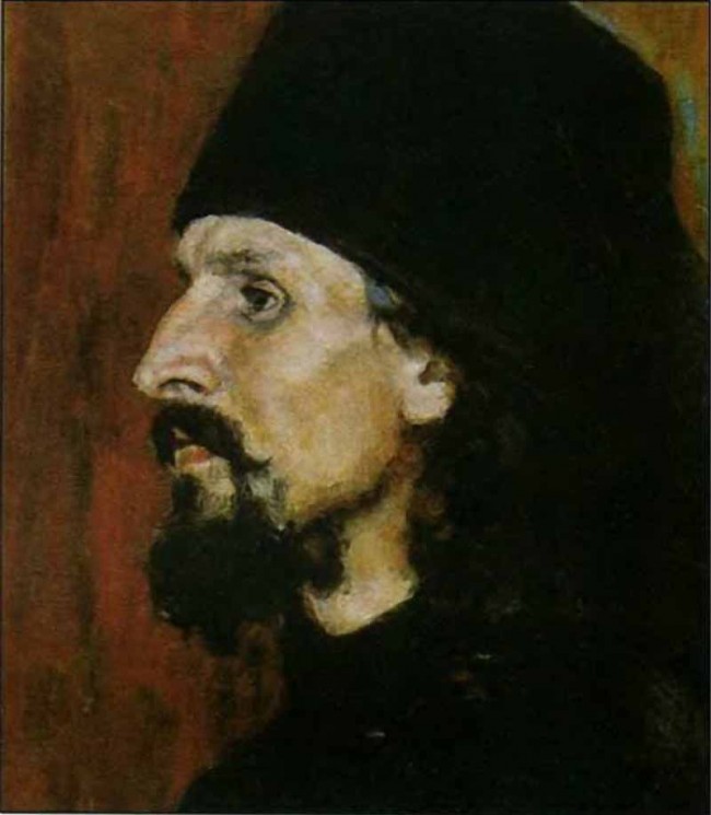 Сочинение по картине: Суриков - "Монах"