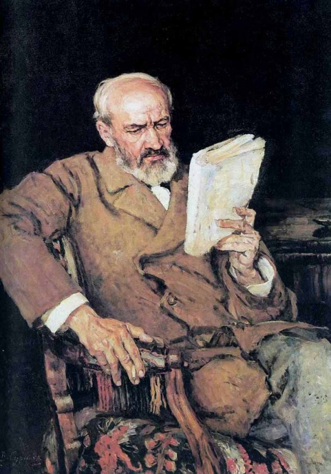 Сочинение по картине: Суриков - "Портрет А.Д.Езерского"