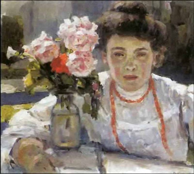 Сочинение по картине: Суриков - "Портрет Е.В.Суриковой, дочери художника"