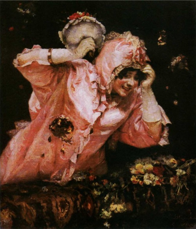 Сочинение по картине: Суриков - "Сцена из римского карнавала"