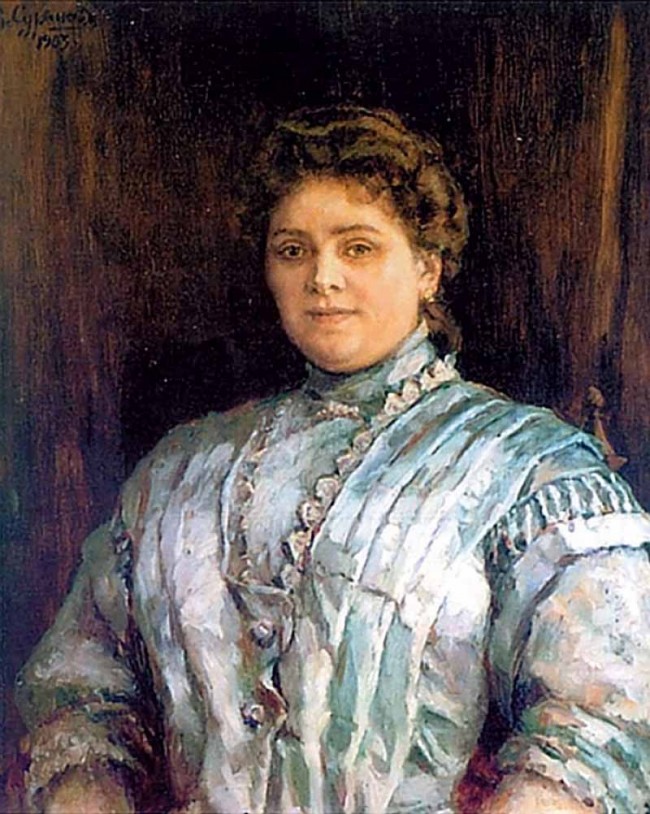 Сочинение по картине: Суриков - "Женский портрет"