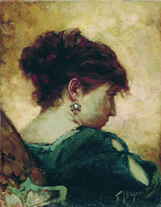 Сочинение по картине: Сведомский - "Женская головка"